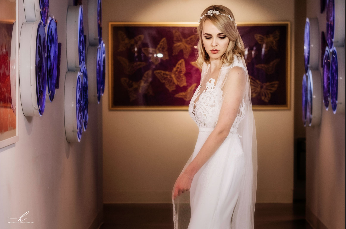 Hers and Hers Wedding Gowns. Desktop Image